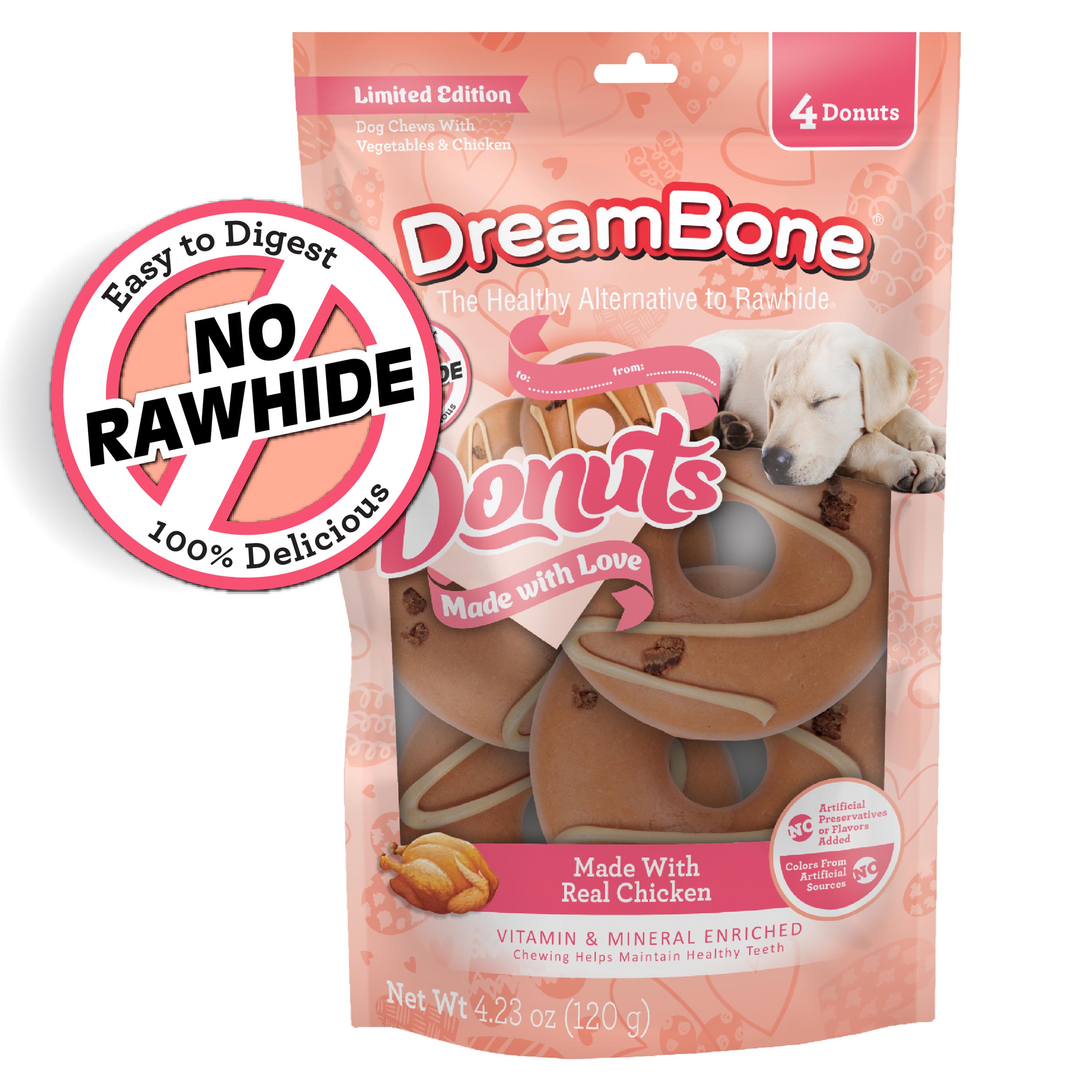 Rawhide donut cheap